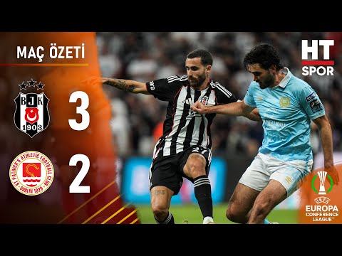 Beşiktaş 3 - 2 St. Patrick's UEFA Konferans Ligi | Maç Özeti