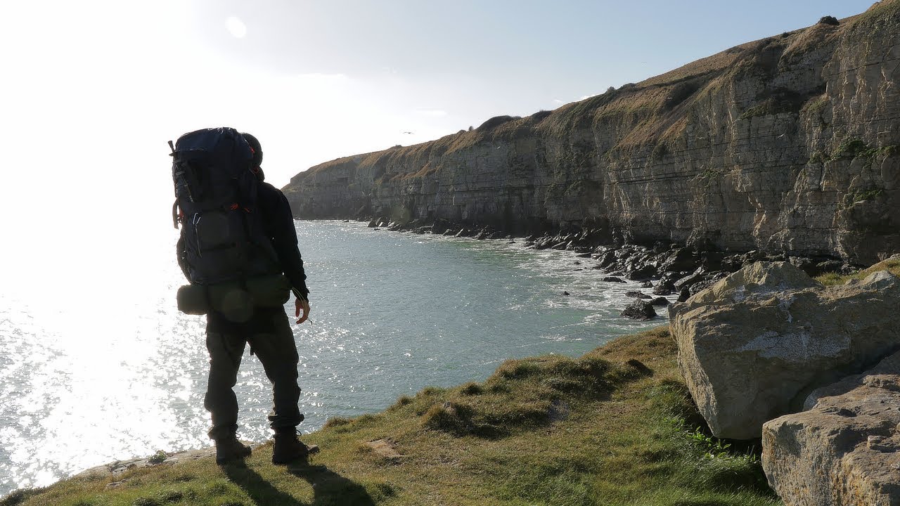 2 Days Camping Alone in a Tent on a Clifftop - Fishing, Hiking & Filming