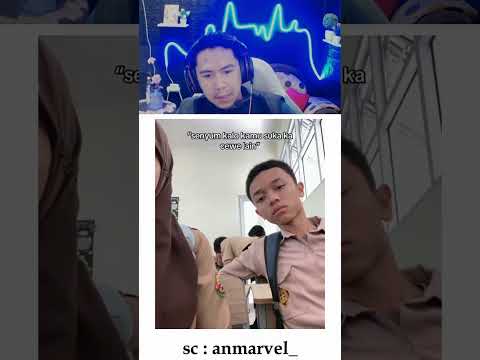senyum kalo kamu suka ke cewe lain🗿 #shorts #reaction
