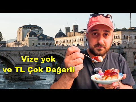 Makedonya'da, Türk Çarşısı Beni Şaşırttı | Üsküp 🇲🇰