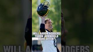 Will Steelers, Aaron Rodgers throw downfield more with Michael Pittman Jr., Germie Bernard?