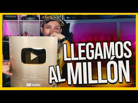 ¡SOMOS UN MILLÓN! - MI UNBOXING DEL BOTÓN DE ORO DE YOUTUBE -