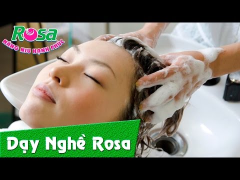 Kỹ thuật gội đầu - massage mặt thư giãn