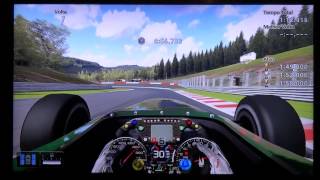 Uma volta de Formula em SPA