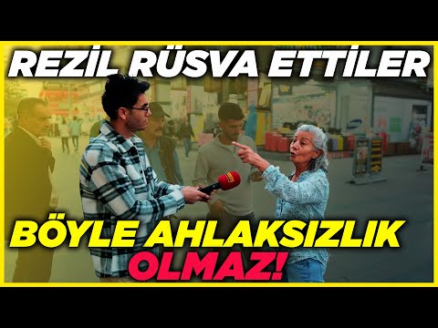 KADIN, AKP'Lİ VEKİLİN İÇİNDEN GEÇTİ! REZİL RÜSVA ETTİLER... | Sokak Röportajları