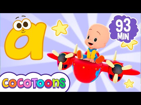 Canción del ABC: Aprende las minúsculas y más canciones infantiles de Cleo y Cuquín 🔡 Cocotoons