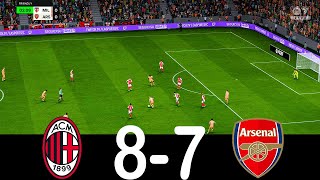 AC MILAN VS ARSENAL | CLUB FRIENDLY MATCH 2025/26 | FC 25 PS5 GAMEPLAY