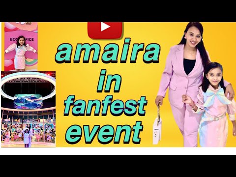 amaira gayi fanfest event me #amairagurjar