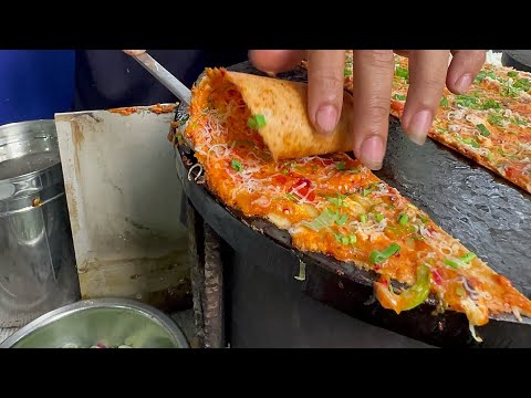 Mumbai Volcano Cheese Dosa | Indian Street Food