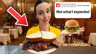 I Tried NYC's Most Overhyped Foods So You Don't Have To
