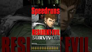 Resident Evil Survivor Uses the DUMBEST Speedrun Trick #speedrun #residentevil