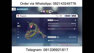 Shiny Rayquaza - Pokemon Legends ZA