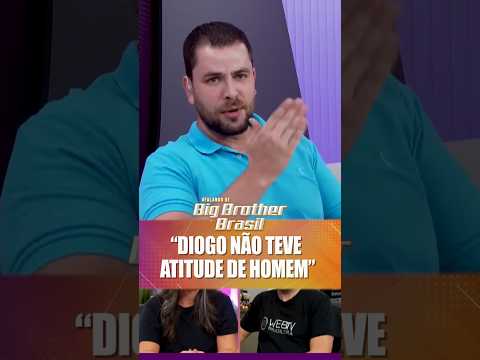 Diogo não teve atitude de homem