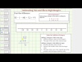 Understanding Integer Subtraction and Addition