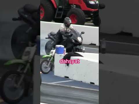 Harley Davidson VS Suzuki Hayabusa. Drag Race   #dragrace  #harleydavidson  #faktadunia  #short