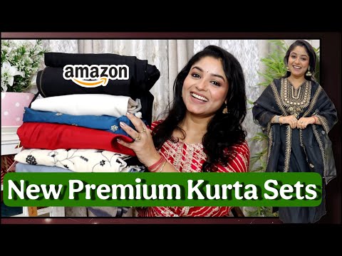 Kurta set haul from Amazon Special Starts @499 Partywear Kurti, Suit Set Haul with Vaishali Mitra