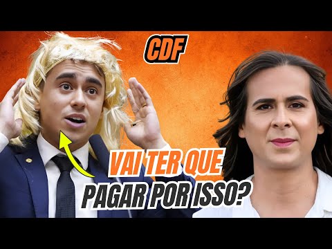 NIKOLAS FERREIRA CAIU DO CAVALO? | Cortes das Lives do CDF