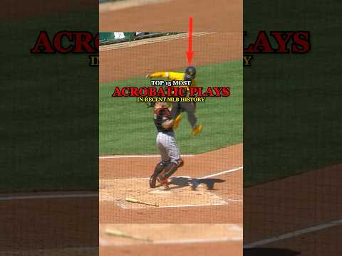 Top 15 Most Acrobatic Plays in MLB History | Part 1