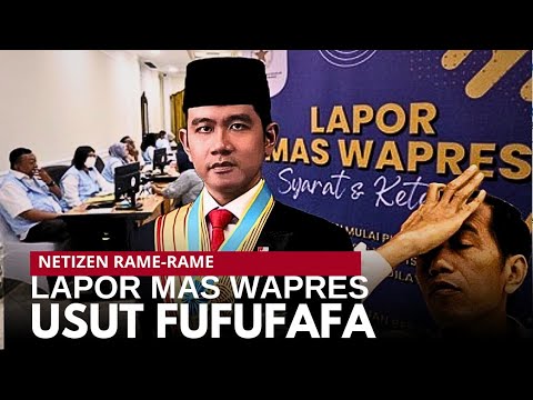 Netizen Ramai-ramai Laporin Fufufafa Ke Lapor Mas Wapres