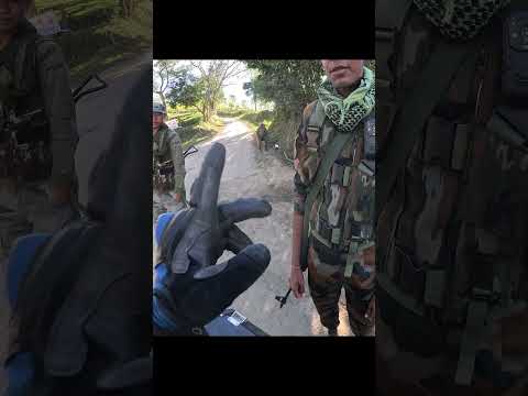 Assam Rifles checkpost in Mizoram #northeastindia #mizoram #motovlog #indianarmy #armylover #travel