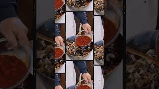 究極の組み合わせ：トリッパのトマト煮込みとルンモのカサレッチェ！ #japanesefood #casacuomo #cookinginjapan #サルバトーレクオモ #サルヴァトーレクオモ