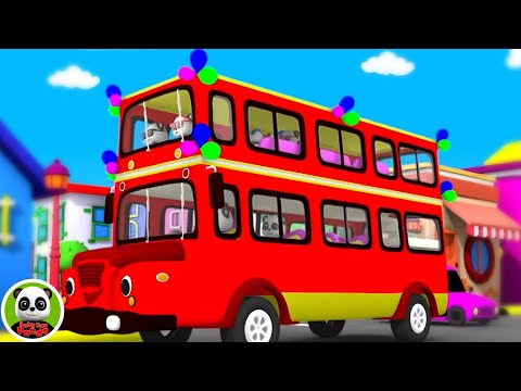 Wheels On The Bus, Vehicle Songs and Nursery Rhymes for Children
