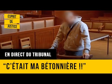 Il se VENGE de son ex en détériorant la bétonnière de son ex belle-mère - Tribunal de Tarbes 4 - 3