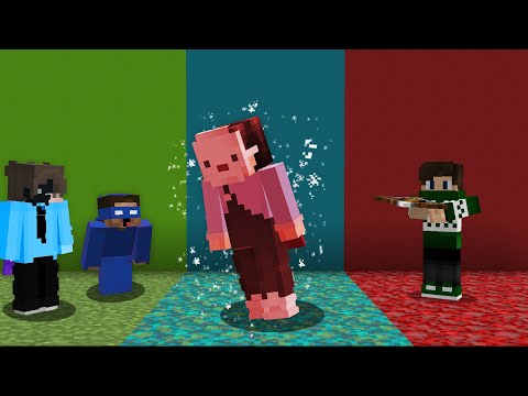 Minecraft Manhunt ama Rengimize Dokunamıyoruz