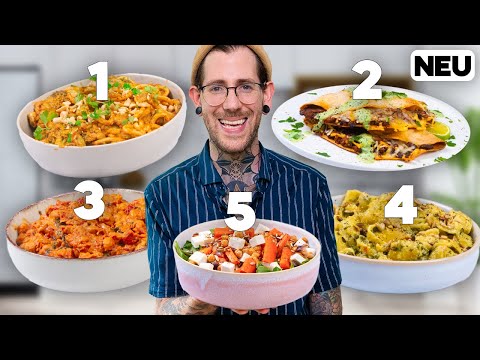 Was koche ich heute?! Diese 5 Gerichte retten dich!