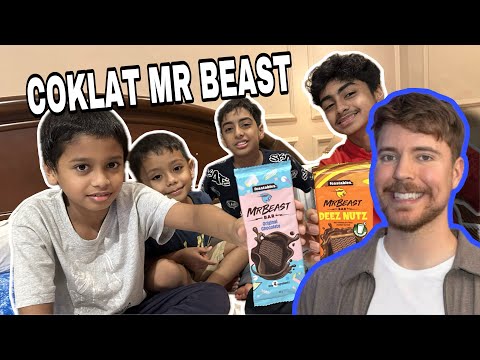 AKHIRNYA COKLAT MR BEAST WOW...! REVIEW JUJUR RASANYA COKLAT MR BEAST...