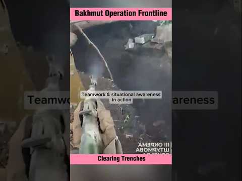 Bakhmut Frontline: Ukrainian Units in Coordinated Assault