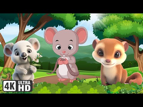 Soothing Animal Sounds: Stoat, Koala Bear, Mouse, Flamingo, Giraffe - Animal Sounds