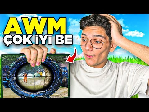 AWM ÇOK İYİ BE! YOK ETTİM - PUBG MOBİLE