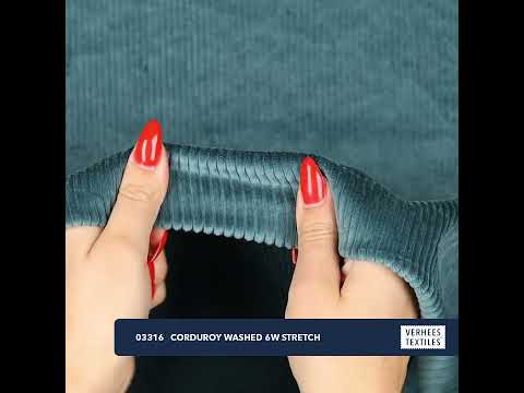 CORDUROY WASHED 6W STRETCH PICKLE (youtube video preview)