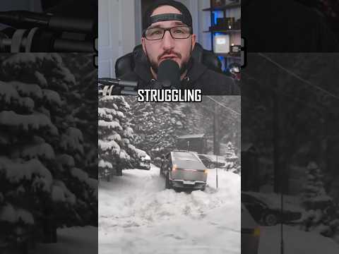 Tesla Cybertruck Has Snow Struggles!