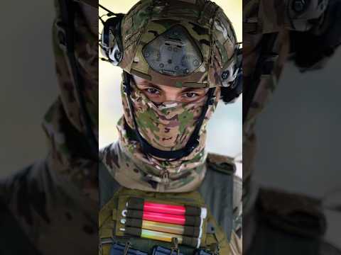 The soldier’s beautiful eyes…