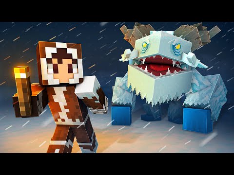 Surviving the Frozen Apocalypse in Hardcore Minecraft...