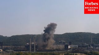 BREAKING NEWS: See The Moment US Steel Plant Near Pittsburgh Explodes In Shocking Video