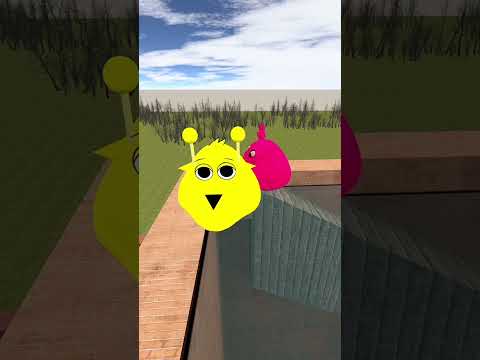 Can Pinki Pou & Pou Sprunki Scared Boss Bou #shorts