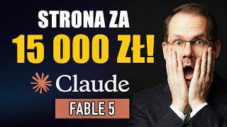 Claude Fable 5 Tworzy Strony za 15 000 zł… Jednym Promptem