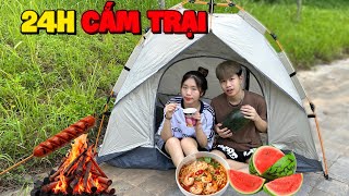 Thử Thách 24H " Cắm Trại " Cùng Khánh Linh Và Cái Kết ?