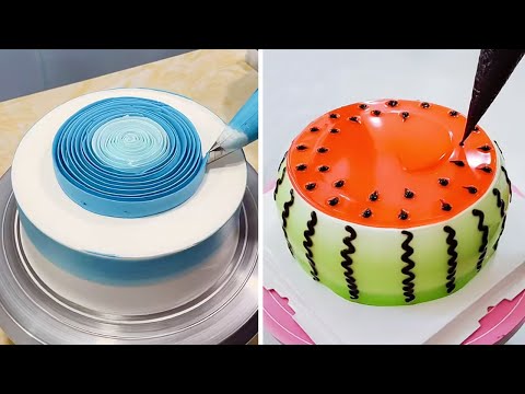 Creative Cake Decorating Ideas For Birthday 2025 😝 So Yummy Cake Tutorials 😝 Perfect Cake Decorating