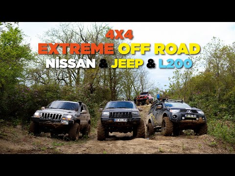 EXTREME OFF ROAD 🧭 Jeep Cherokee 🏆Mitsubishi L200🏆 Nissan Patrol🏆 Mercedes🏆 Landrover