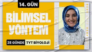 14) Bilimsel Yöntem Basamakları | 2026 TYT Biyoloji Kampı 14. Gün