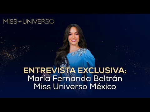 ¡En Exclusiva! María Fernanda Beltrán Miss Universo México 2024 🤩💅