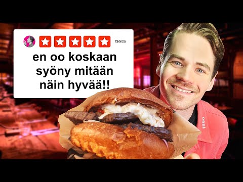 MIKÄ ON KOKO SUOMEN PARAS BURGERIRAVINTOLA?