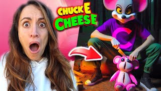 IMPACTANTE😨ABRÍ AL RATON DE CHUCK E CHEESE😱