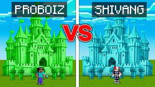 EMERALD VS DIAMOND KINGDOM IN MINECRAFT !!