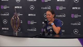 2026 Credit One Charleston Open: Interview - Jessica Pegula, Singles Final