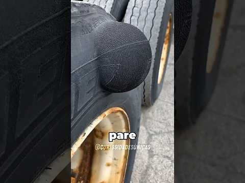 Nunca estoure a bolha de um pneu ⚠️☠️ #curiosidades #fatoscuriosos #shorts